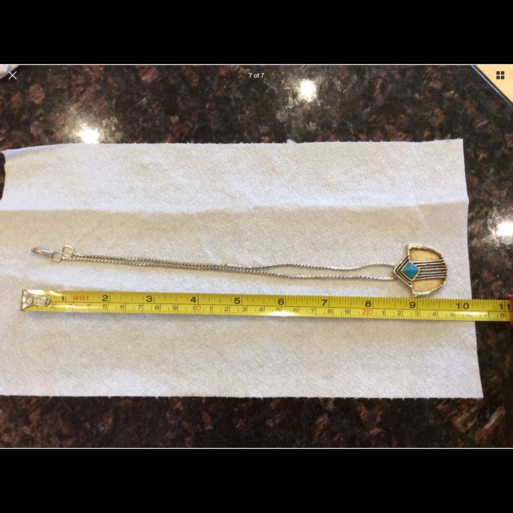 Grosse Solid Sterling Silver/Gold Plated Necklace - image 7